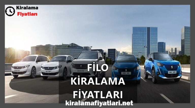 Filo Kiralama Fiyatları