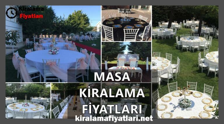 masa kiralama fiyatları