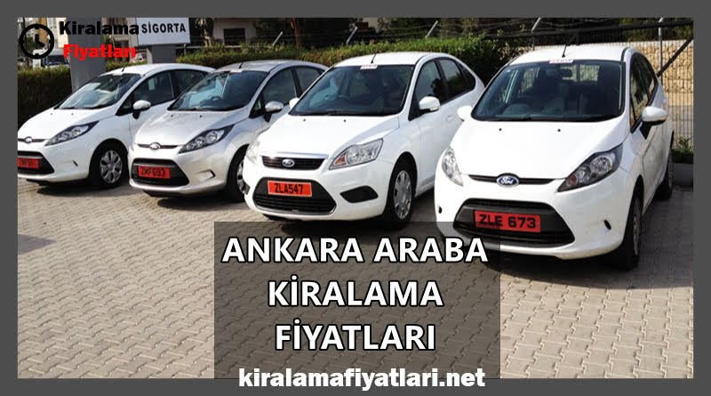 Ankara Araba Kiralama Fiyatları