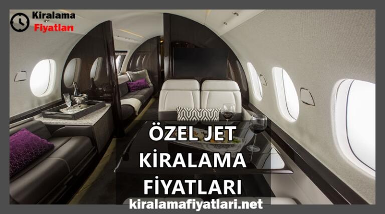 özel jet kiralama fiyatları